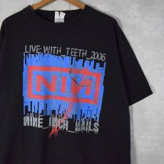 画像1: 2006 NINE INCH NAILS ロックバンドツアーTシャツ XL (1)