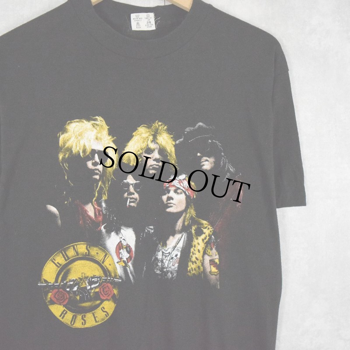 画像1: 80's GUNS N' ROSES USA製 "APPETITE FOR DESTRUCTION" ロックバンドTシャツ  (1)