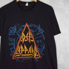 画像1: 80's DEF LEPPARD ロックバンドTシャツ XL (1)