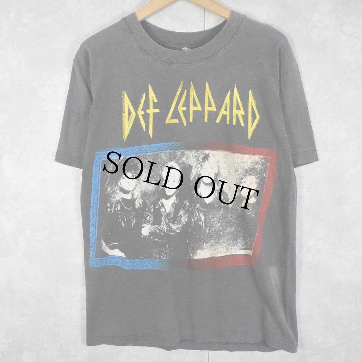 画像1: 1993 DEF LEPPARD "ADRENALIZE TOUR" ロックバンドツアーTシャツ  (1)