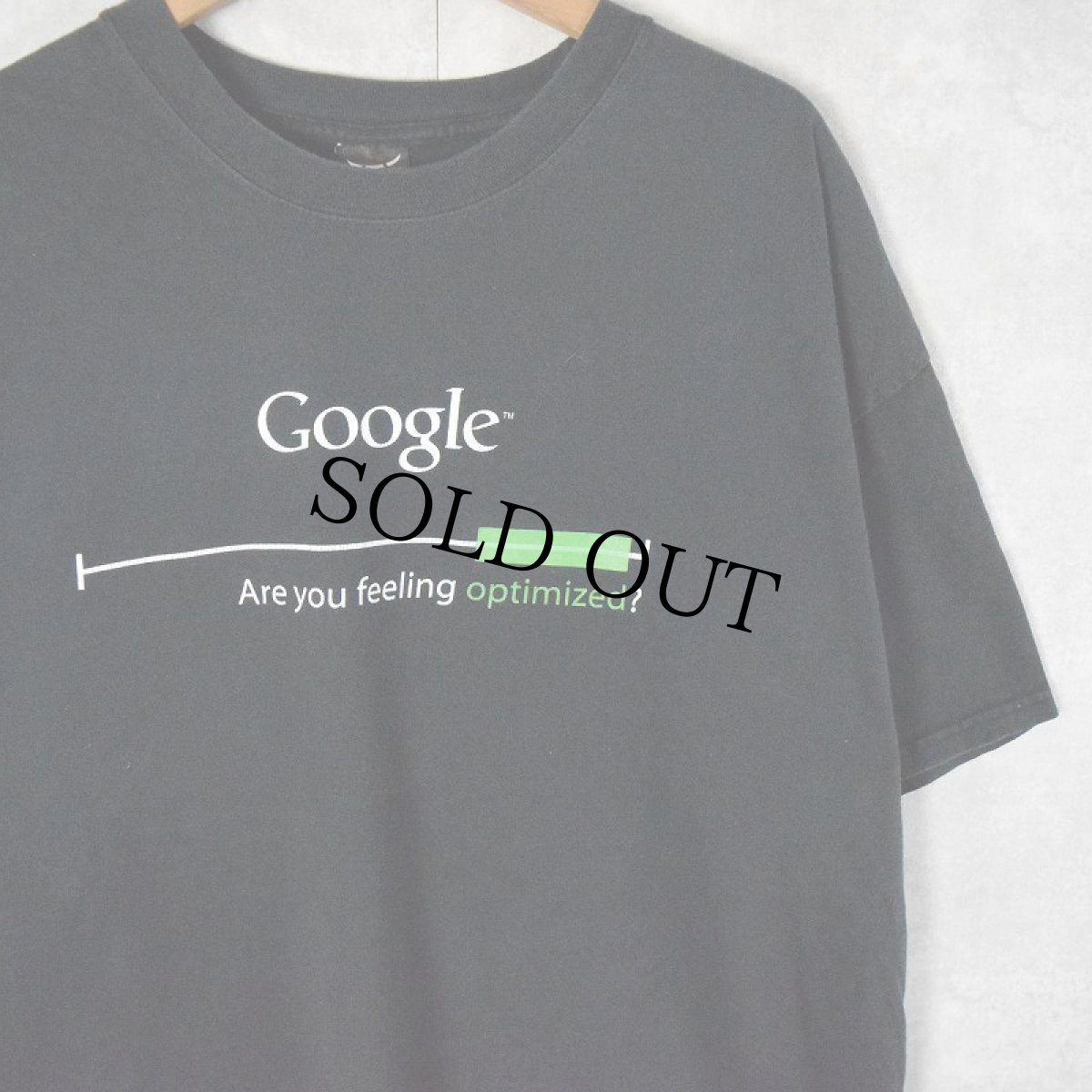 画像1: 2000's Google IT企業プリントTシャツ BLACK 2XL (1)