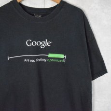 画像1: 2000's Google IT企業プリントTシャツ BLACK 2XL (1)