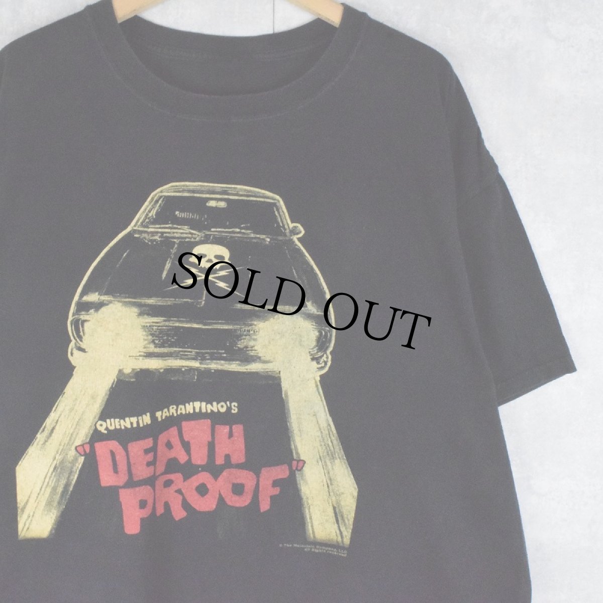 画像1: 2000's Death Proof 映画プリントTシャツ (1)