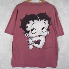 画像1: 90's BETTY BOOP USA製 キャラクターパロディプリントTシャツ XL (1)