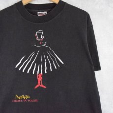 画像1: 90's CIRQUE DU SOLEIL USA製 "SALTIMBANCO"サーカスプリントTシャツ L (1)