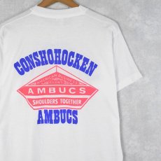 画像2: 90's Soap Box Derby USA製 "CONSHOHCKEN AMBUCS" カーレースプリントTシャツ L (2)