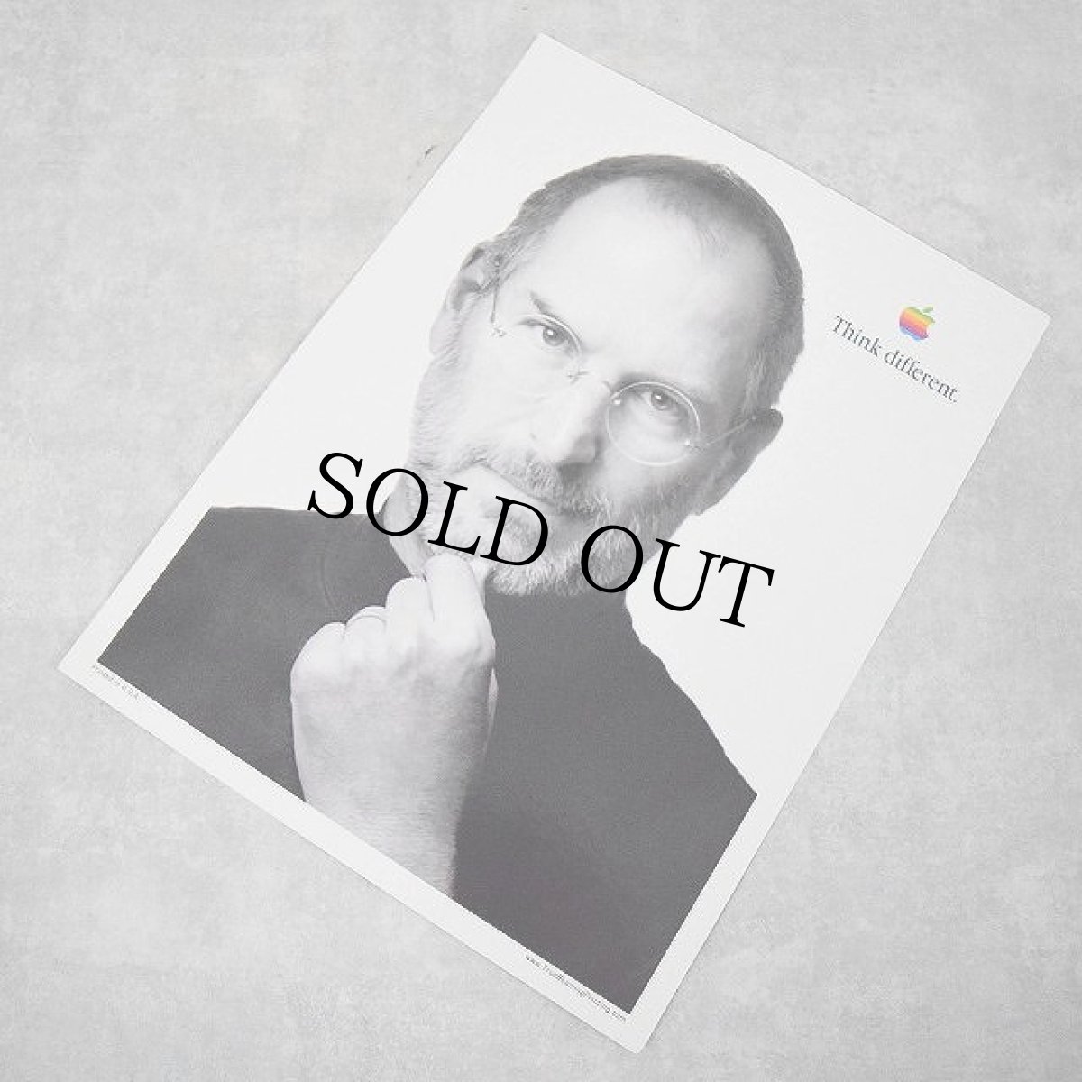 画像1: 90's Apple Think different Poster "Steve Jobs" (1)