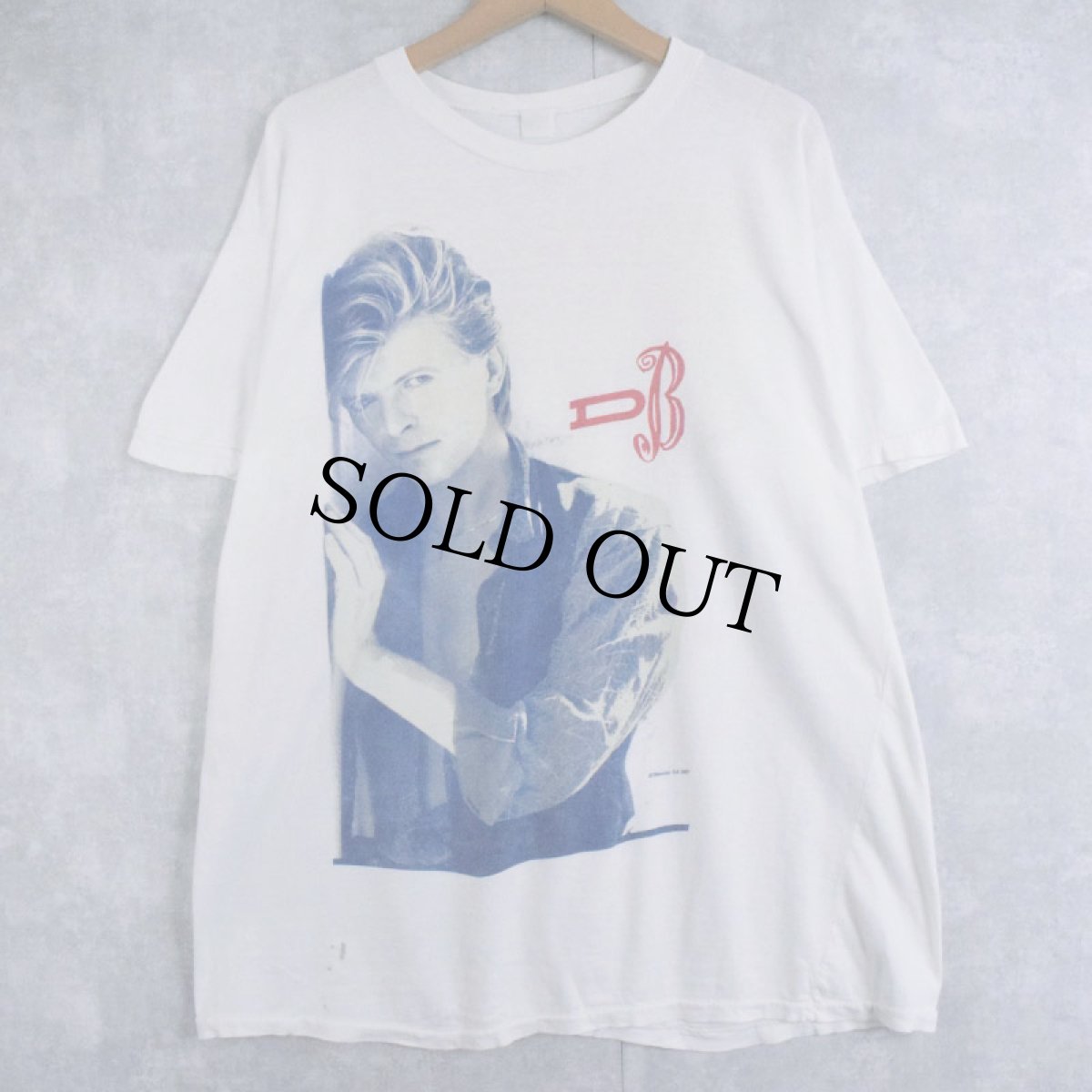 画像1: 80's David Bowie "THE GLASS SPIDER TOUR" ロックミュージシャンツアーTシャツ (1)