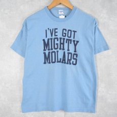 画像1: 70〜80's Champion バータグ USA製 "I'VE GOT MIGHTY MOLSRS" プリントTシャツ L (1)