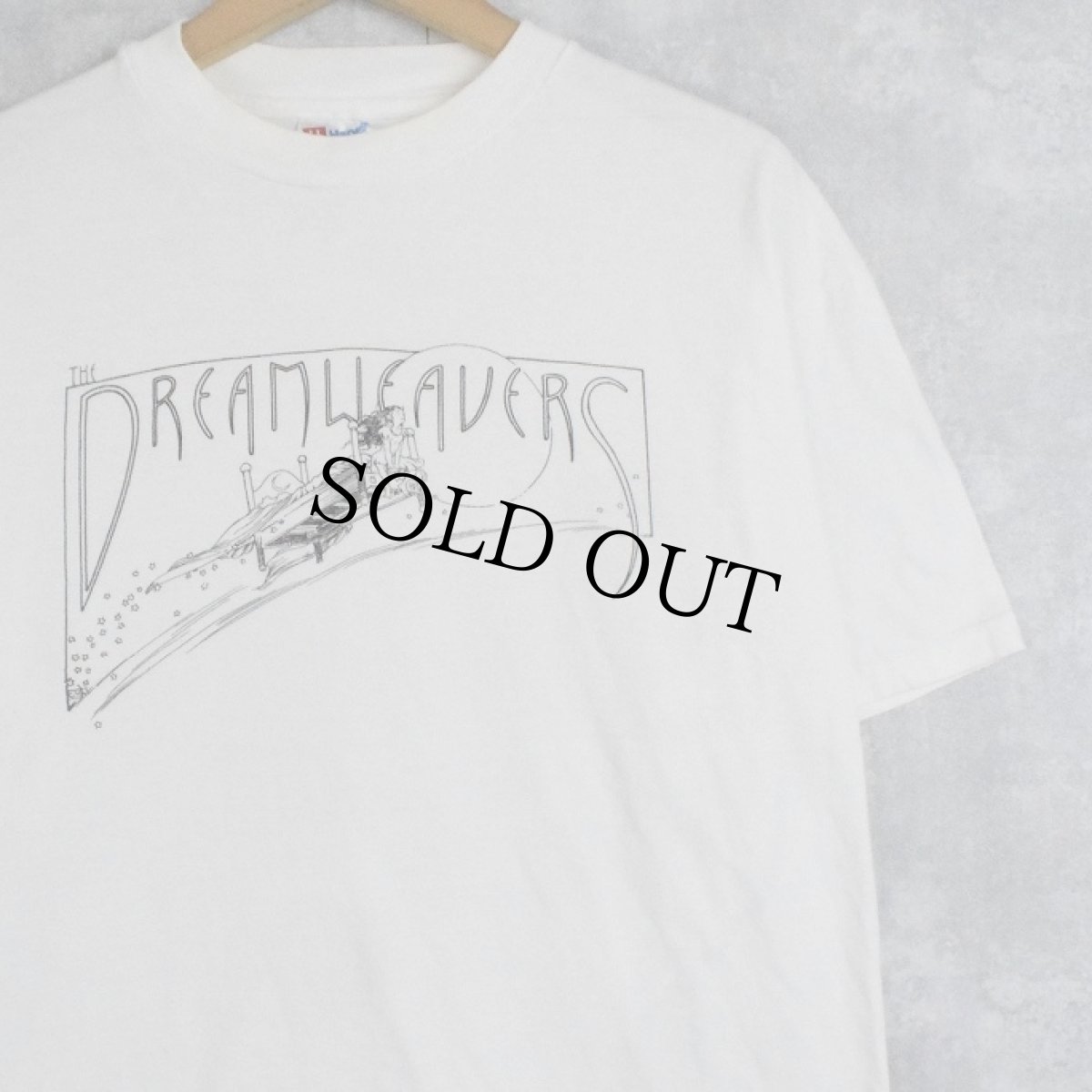 画像1: 90's USA製 "THE DREAMWEAVERS TOUR" アート 展覧会ツアーTシャツ L (1)