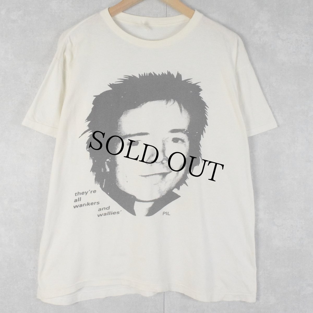 画像1: 80〜90's Public Image Limited ロックバンドTシャツ (1)