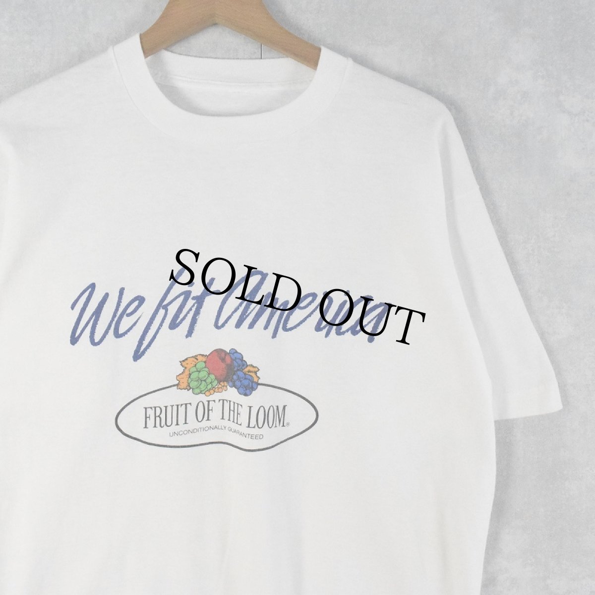 画像1: 90's FRUIT OF THE LOOM "We lit america" プリントTシャツ (1)