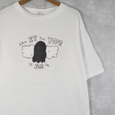 画像1: 90's Jim White USA製 "Where it hit you" シンガーソングライターTシャツ L (1)