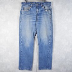 画像1: 80's Levi's 501 USA製 デニムパンツ W33 (1)