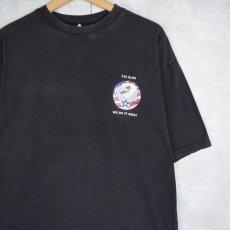 画像2: "BALAD AB IRAQ" 戦闘機プリントTシャツ BLACK L (2)