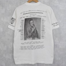 画像2: 90's BRUCE WEBER USA製 "let's get lost starring chet baker" フォトプリントTシャツ L (2)