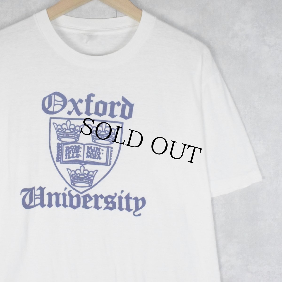 画像1: "Oxford University" 染み込みプリントTシャツ (1)