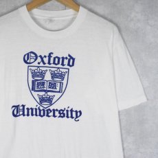 画像1: "Oxford University" 染み込みプリントTシャツ (1)