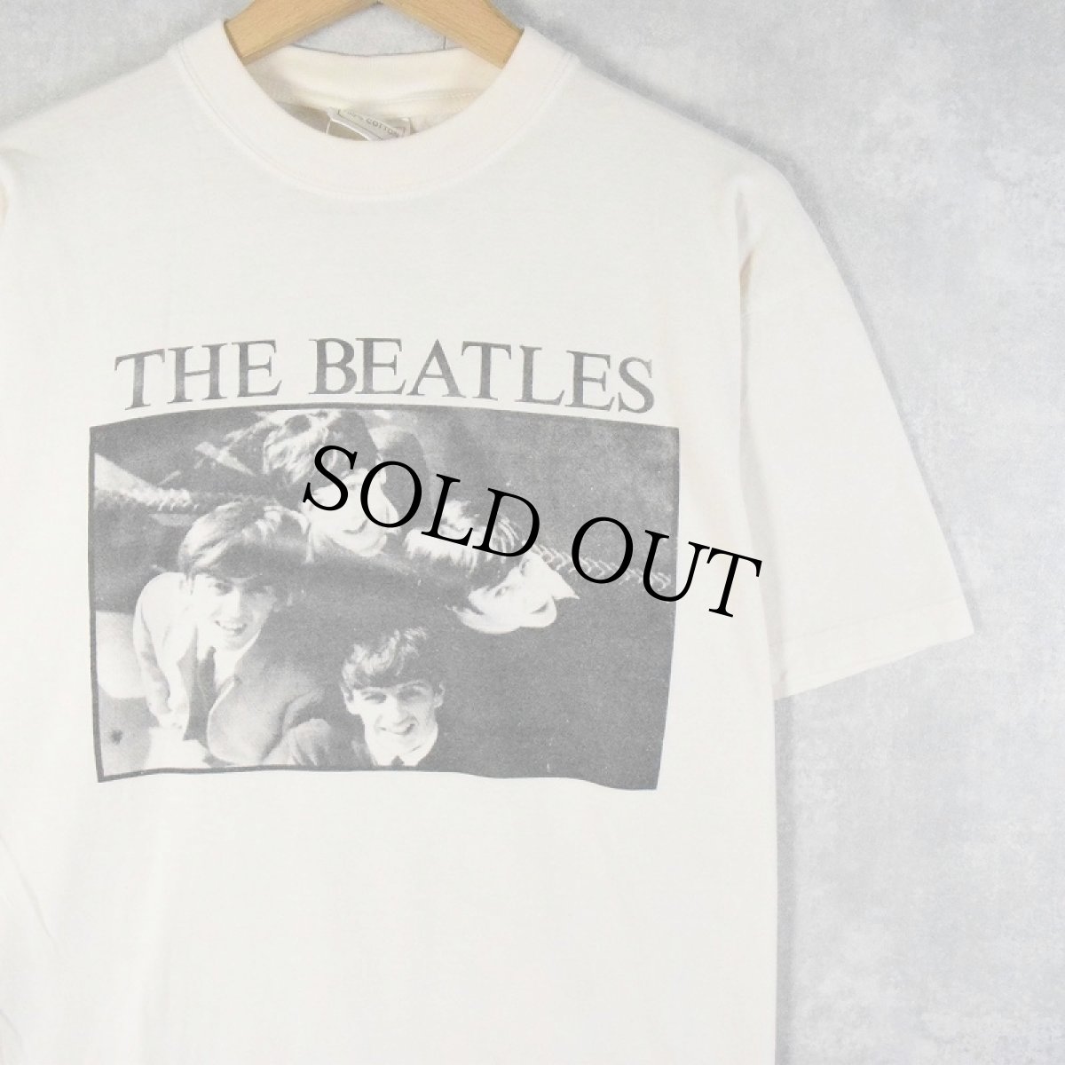 画像1: THE BEATLES ロックバンドTシャツ (1)