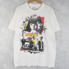 画像1: PULP FICTION クライム映画プリントTシャツ L (1)