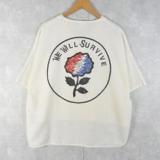 画像1: GRATEFUL DEAD "WE WILL SURVIVE" ロックバンド プルオーバーシャツ XL (1)