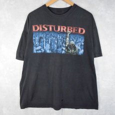 画像1: DISTURBED ヘヴィメタルバンドTシャツ (1)