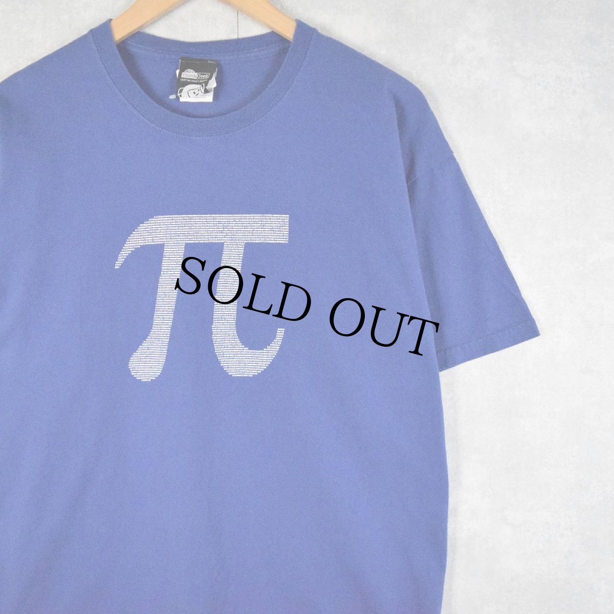 画像1: ThinkGeek "π" 円周率プリントTシャツ L (1)