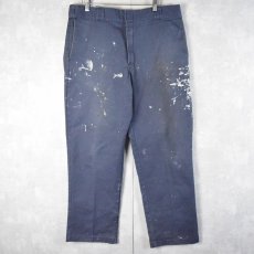 画像1: Dickies 874 ペンキペイント ワークパンツ W36 (1)