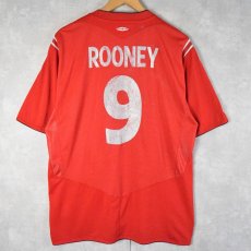 画像1: UMBRO ENGLAND代表 "ROONEY" サッカーユニフォーム XL (1)