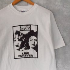 画像1: 90's THELMA&LOUISE USA製 映画プリントTシャツ L (1)