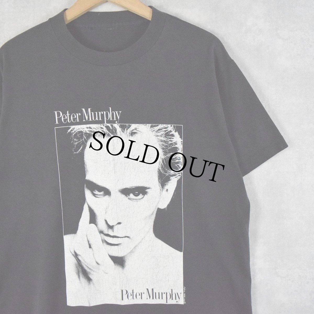 画像1: 90's Peter Murphy "Deep" ミュージシャンTシャツ (1)