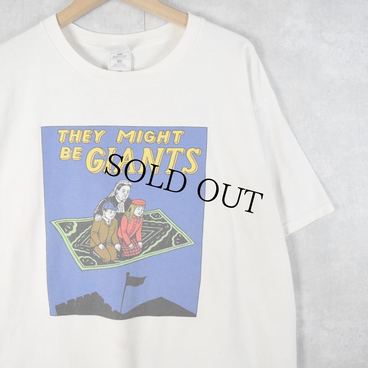 画像1: [お客様お支払い処理中]2000's They Might Be Giants ロックバンドTシャツ XL (1)