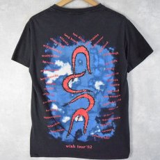 画像2: 90's THE CURE USA製 "wish tour '92" ロックバンドツアーTシャツ M (2)