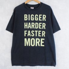 画像1: The The USA製 "BIGGER HARDER FASTER MORE" ロックバンドTシャツ XL (1)