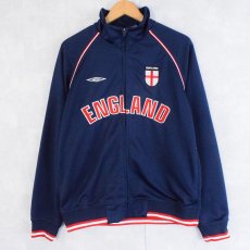 画像1: 2000's UMBRO "ENGLAND" トラックジャケット NAVY M (1)