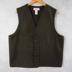 画像1: 2000's FILSON MACKINAW WOOL VEST 46 (1)