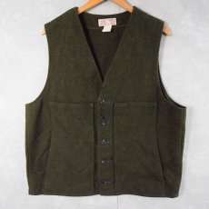 画像1: 2000's FILSON MACKINAW WOOL VEST 46 (1)