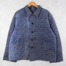 画像1: VINTAGE EURO キルティングワークジャケット SIZE56 (1)