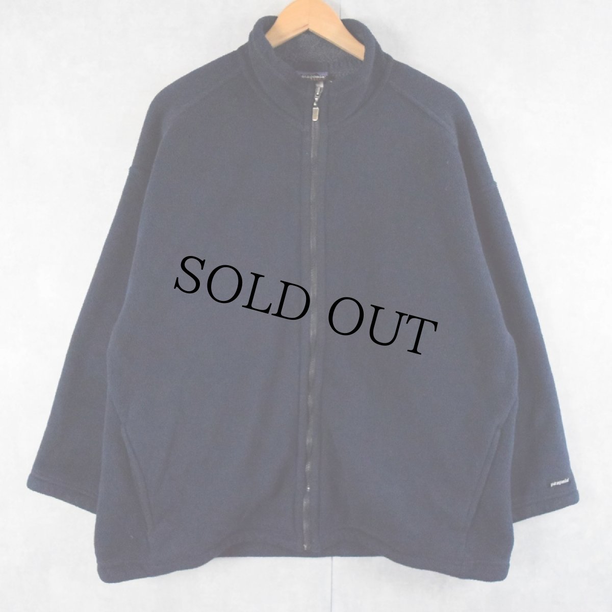 画像1: Patagonia USA製 シンチラ フリースジップジャケット NAVY XL (1)