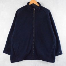 画像1: Patagonia USA製 シンチラ フリースジップジャケット NAVY XL (1)