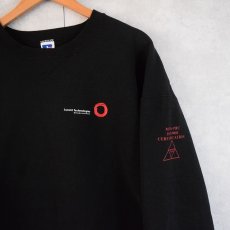 画像2: 90's RUSSEL ATHELETIC USA製 前V "Lucent Technologies" プリントスウェット BLACK XXL (2)