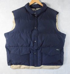 画像1: Woolrich ダウンベスト NAVY XL (1)