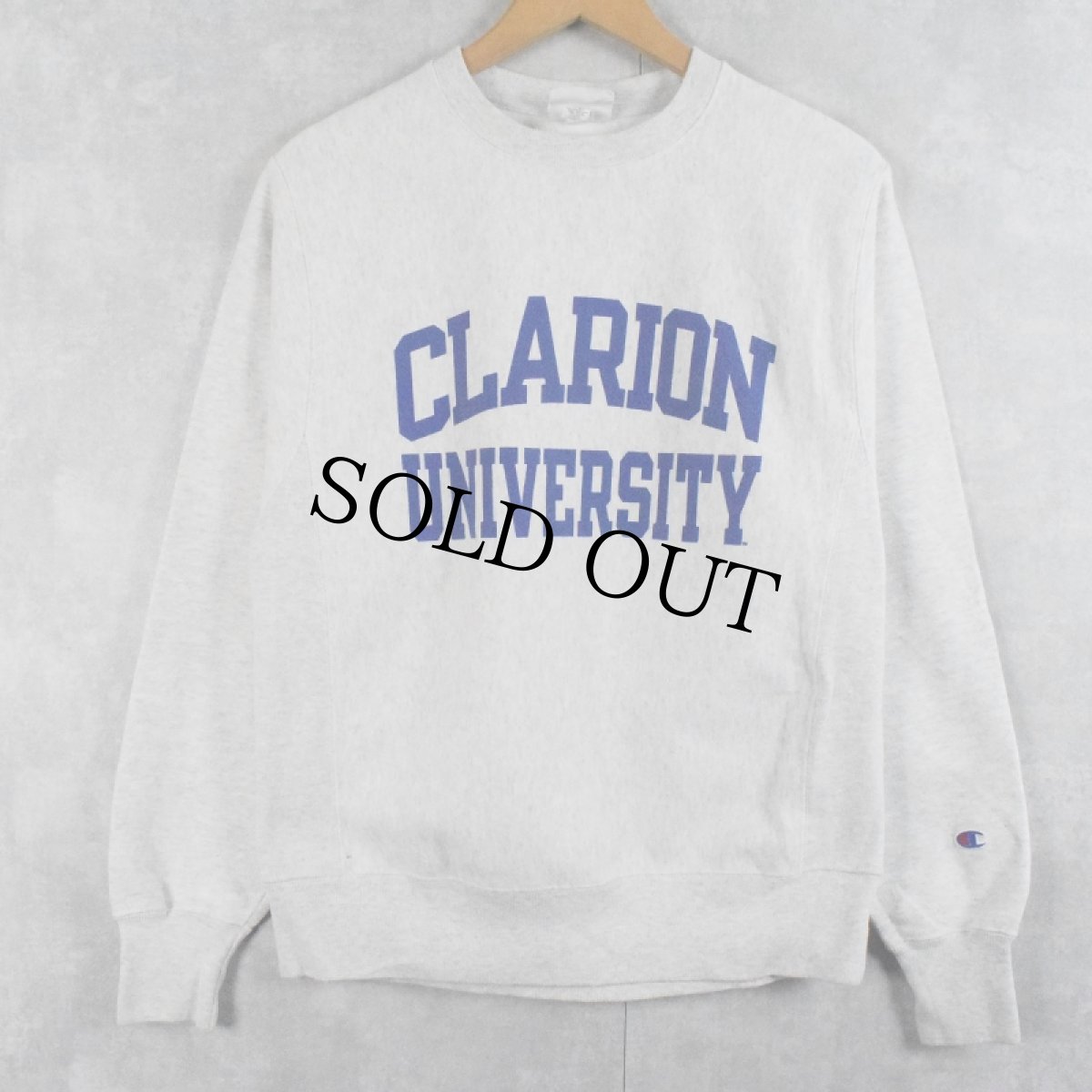 画像1: Champion REVERSE WEAVE "CLARION UNIVERSITY" プリントスウェット S (1)