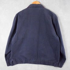 画像2: Ralph Lauren ロゴ刺繍 コットンスイングトップ NAVY M (2)