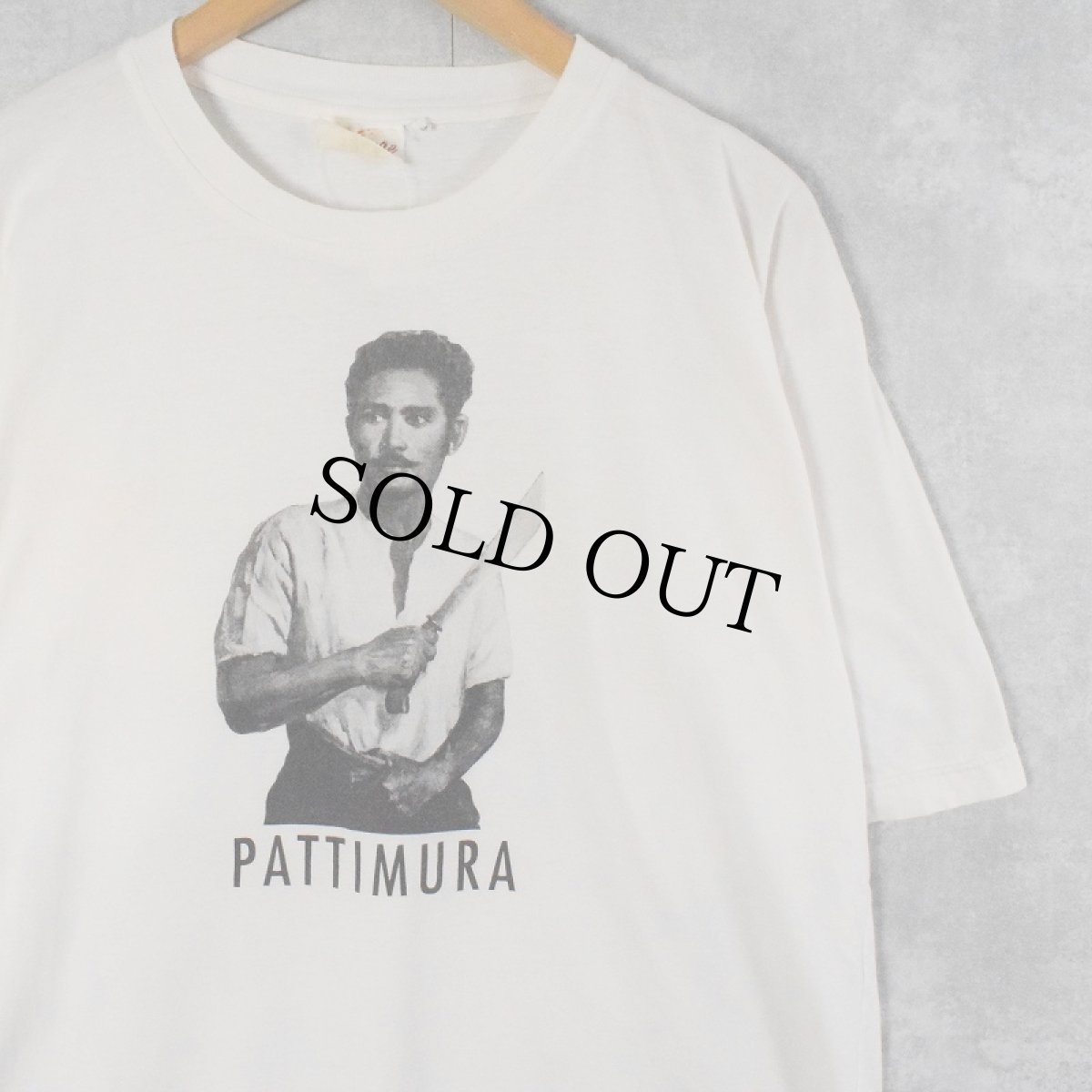 画像1: "PATTIMURA" インドネシア独立戦争 英雄プリントTシャツ   (1)