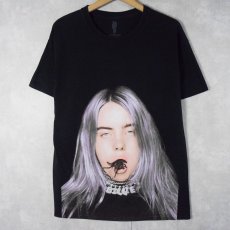 画像1: Billie Eilish "you should see me in a crown" ミュージシャンTシャツ L (1)