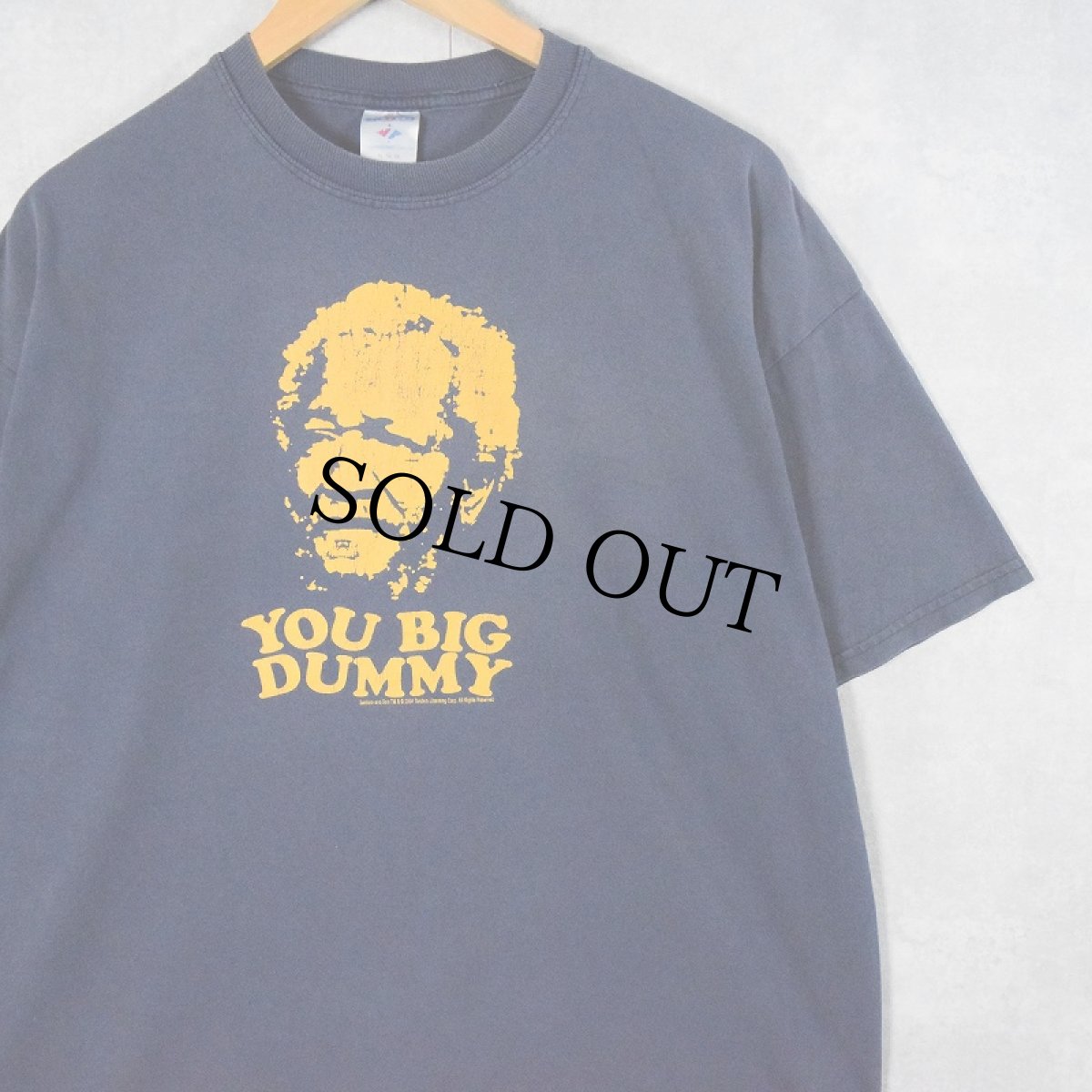 画像1: 2000's "YOU BIG DUMMY" プリントTシャツ XL (1)