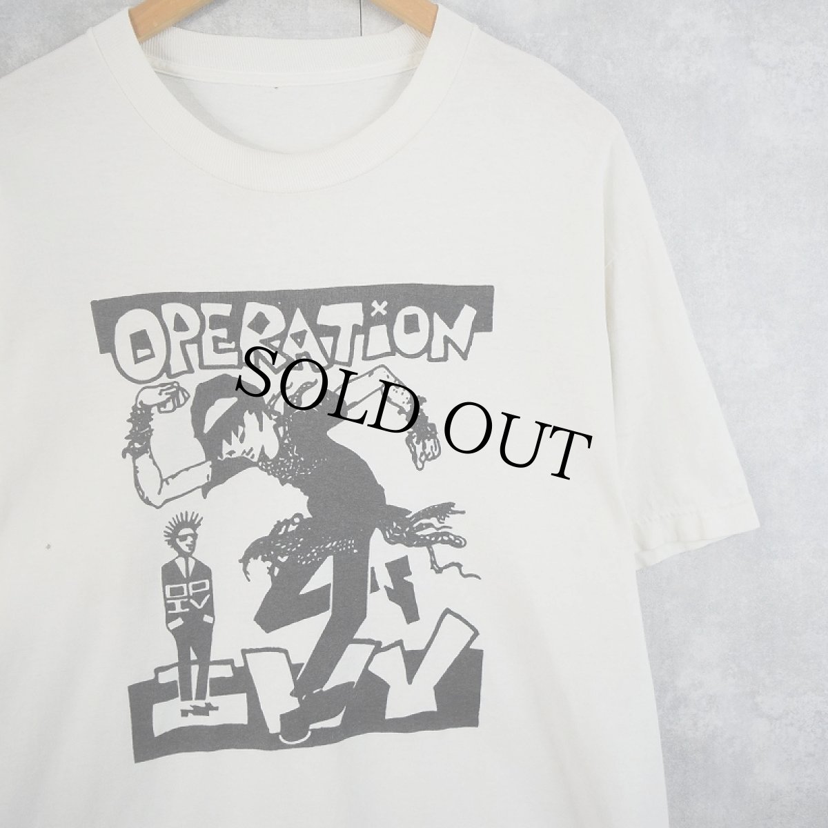 画像1: OPERATION IVY パンクロックバンドTシャツ  (1)