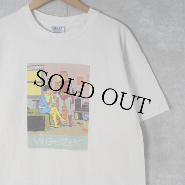 2001 Weezer オルタナティブロックバンドTシャツ L