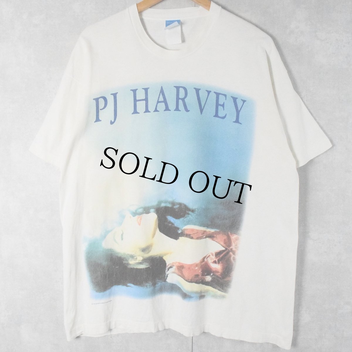 画像1: 1995 PJ HARVEY "To Bring You My Love" ロックミュージシャンツアーTシャツ XL (1)